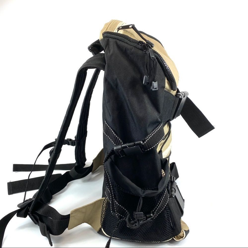 Ripzone Top Loading Lg Backpack - tan & black NWOT - Picture 3 of 14